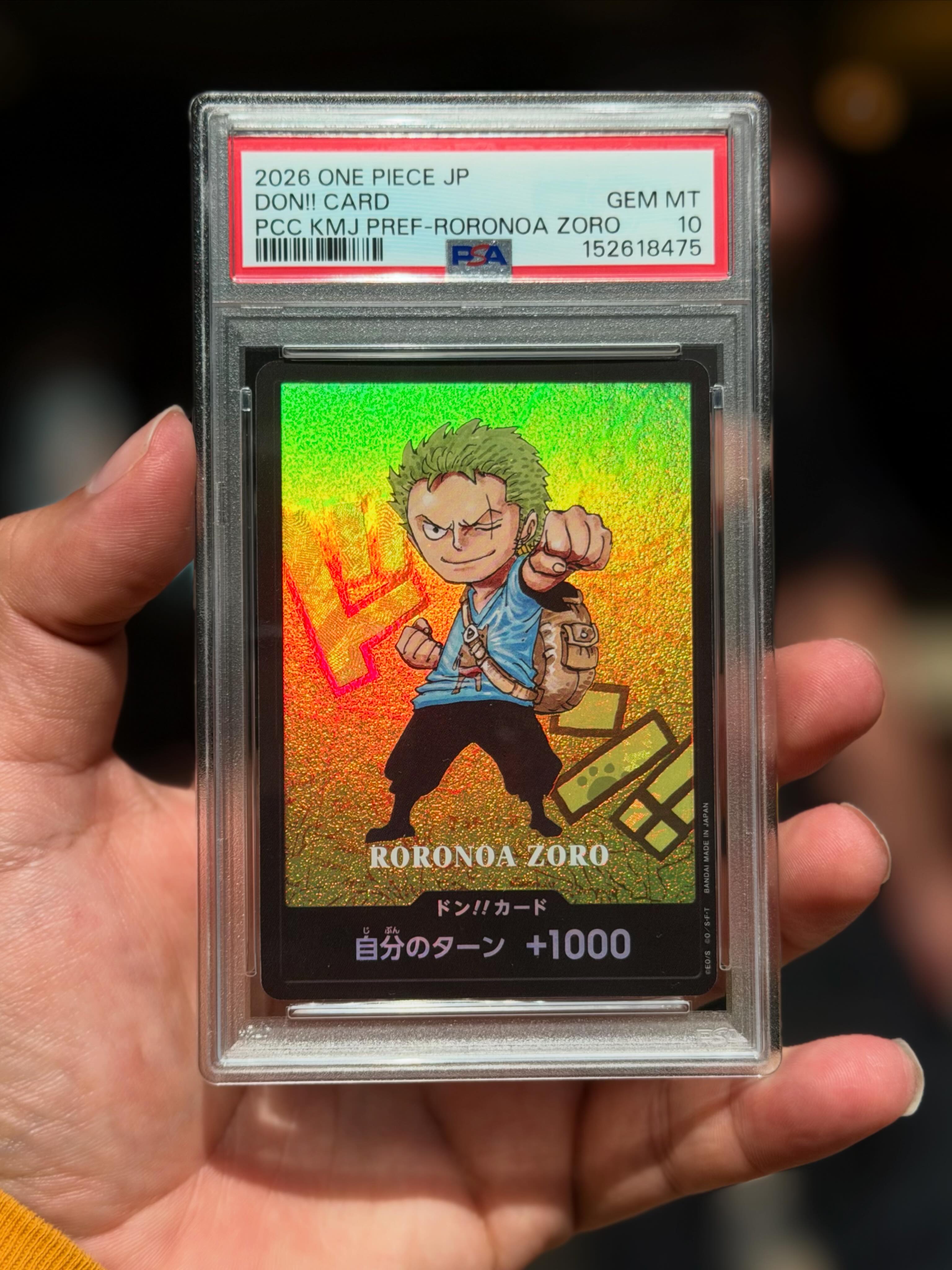 Officially leveled up with this Gem Mint 10 Kumamoto Exclusive 