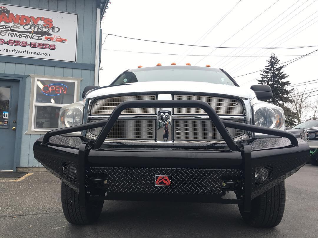 Randy's Offroad - Dodge Ram in for Ranch hand bumper and...