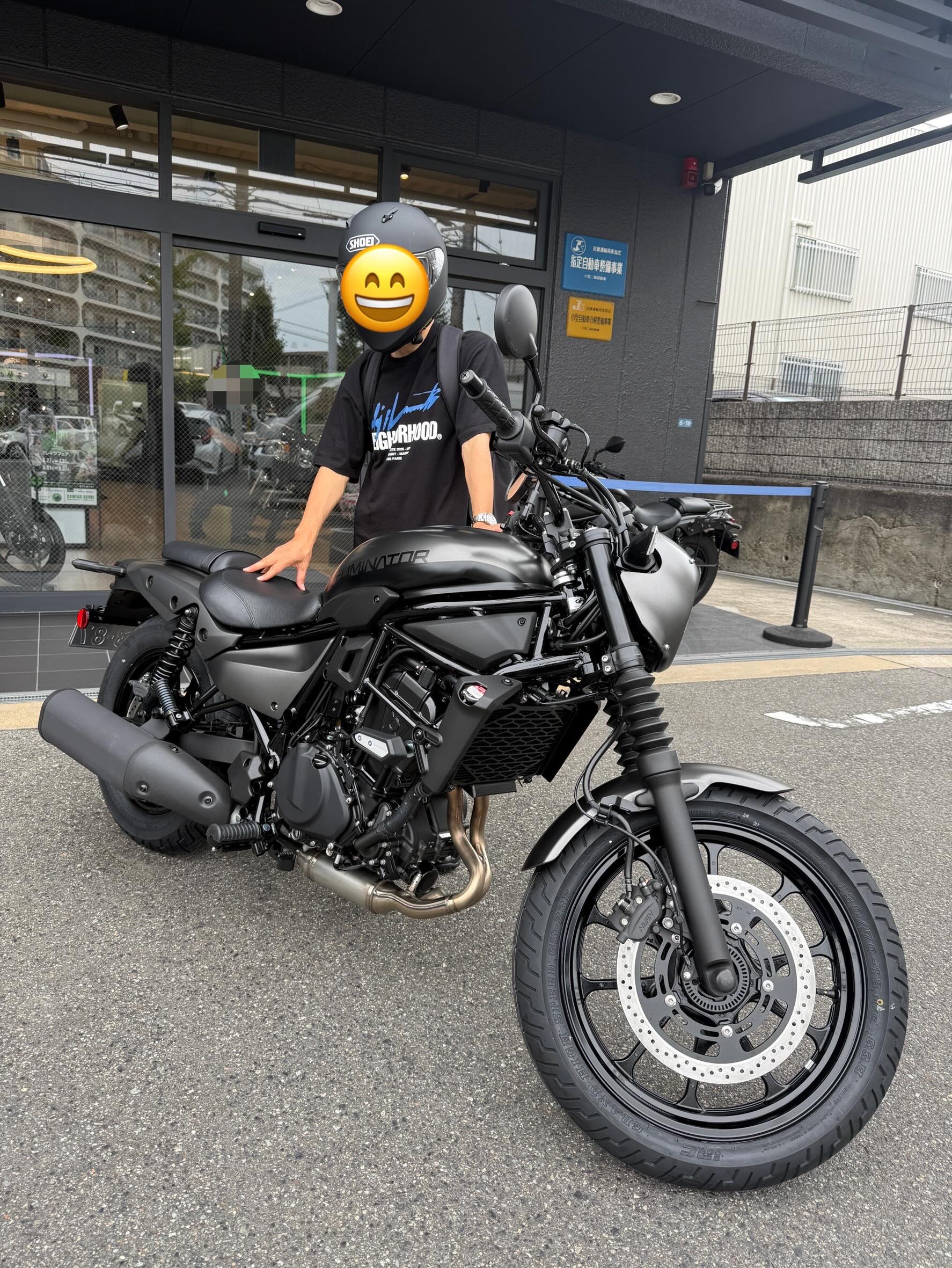 こんにちは！ カワサキプラザ神戸垂水です！ 先日のご納車です！ Ninja