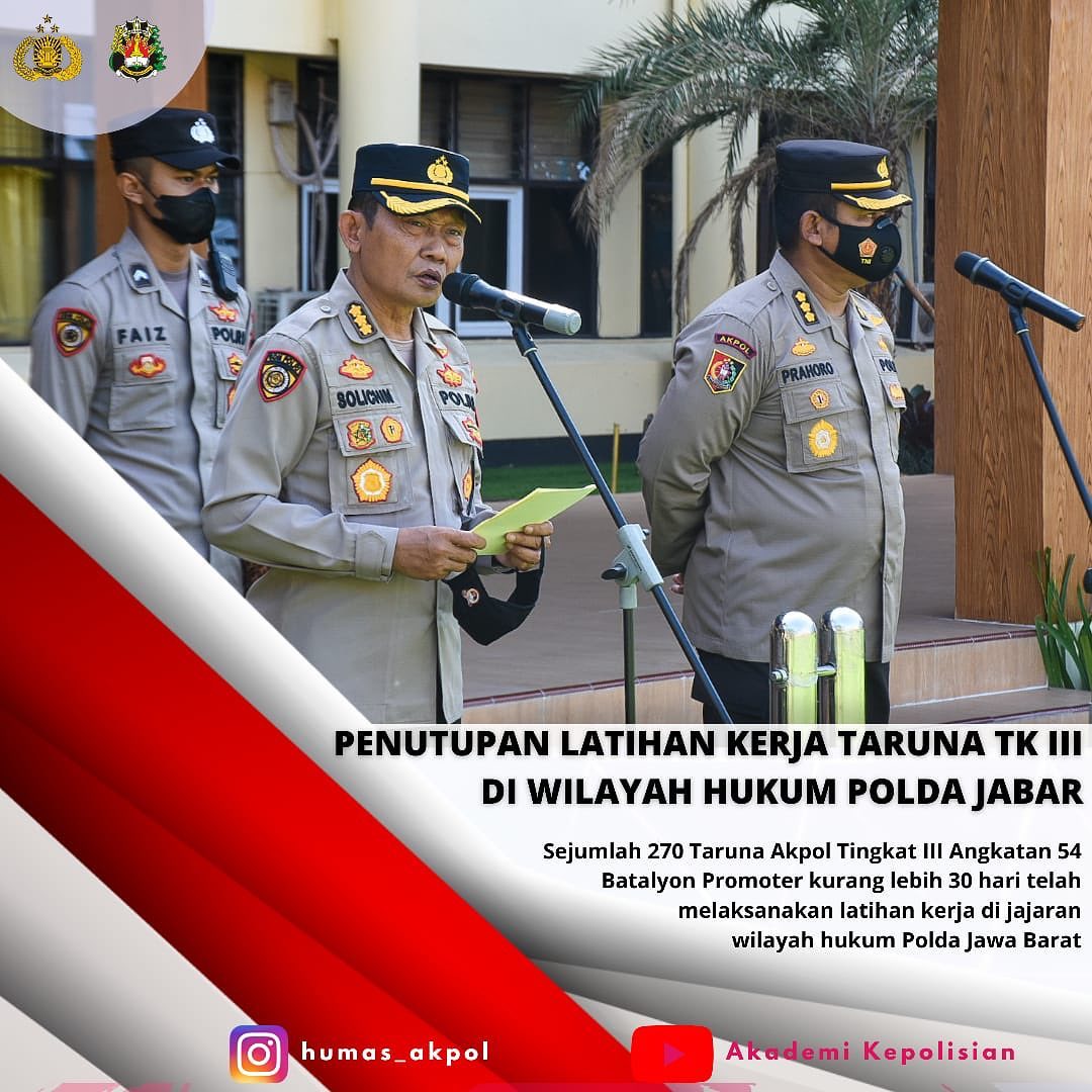HUMAS AKPOL - Senin, (18/7/2022) Upacara penutupan latihan... | Facebook