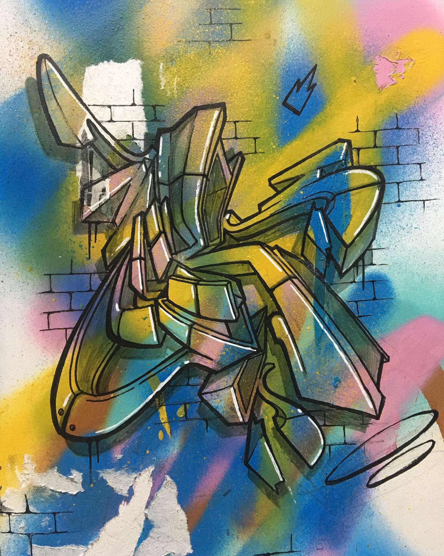 Rile graffiti - The letter “R”. ️swipe for more details 🔥...