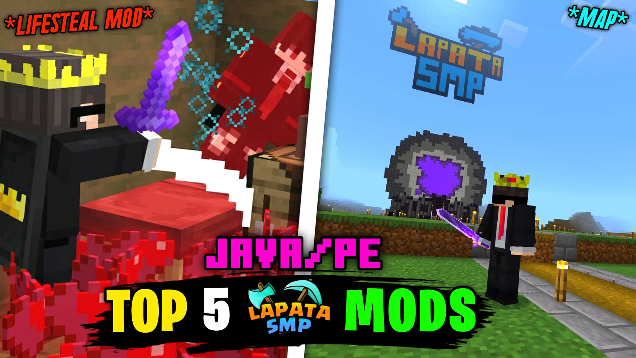 Thunderz Lucky - 📌 Top 5 Lapata SMP mods for Minecraft... | Facebook