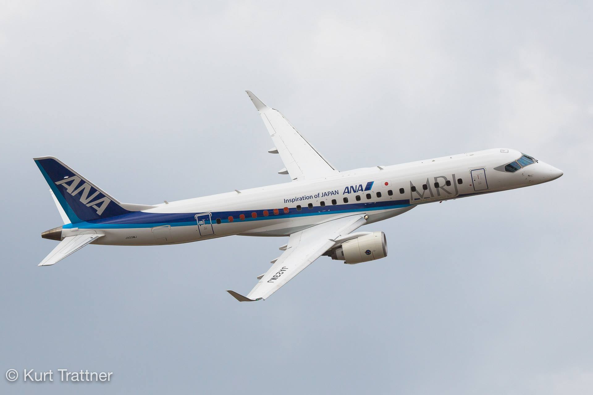 本体美品]三菱航空機 MRJ90 1:100 JA21MJ[MR19009] 本体美品]三菱