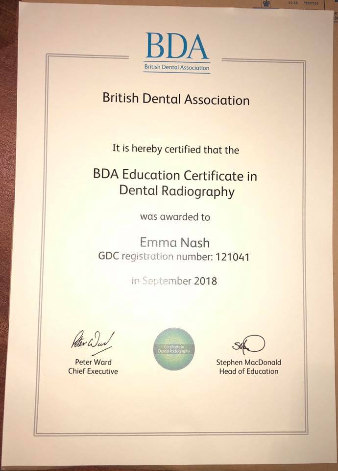 Congratulations to our Manager... - Martock Dental Practice