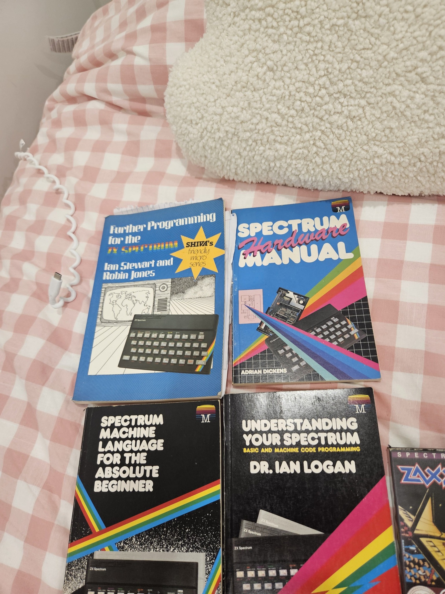 ZX Spectrum programming books collection and owner's experience
