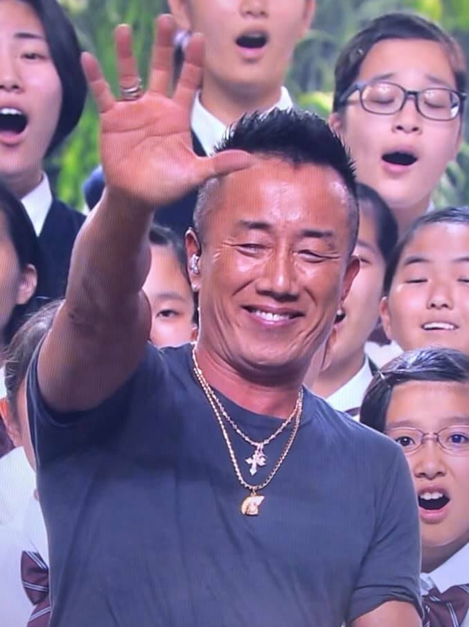 TBSの「音楽の日」恒例合唱企画で、長渕剛さんが全国300人の学生さん