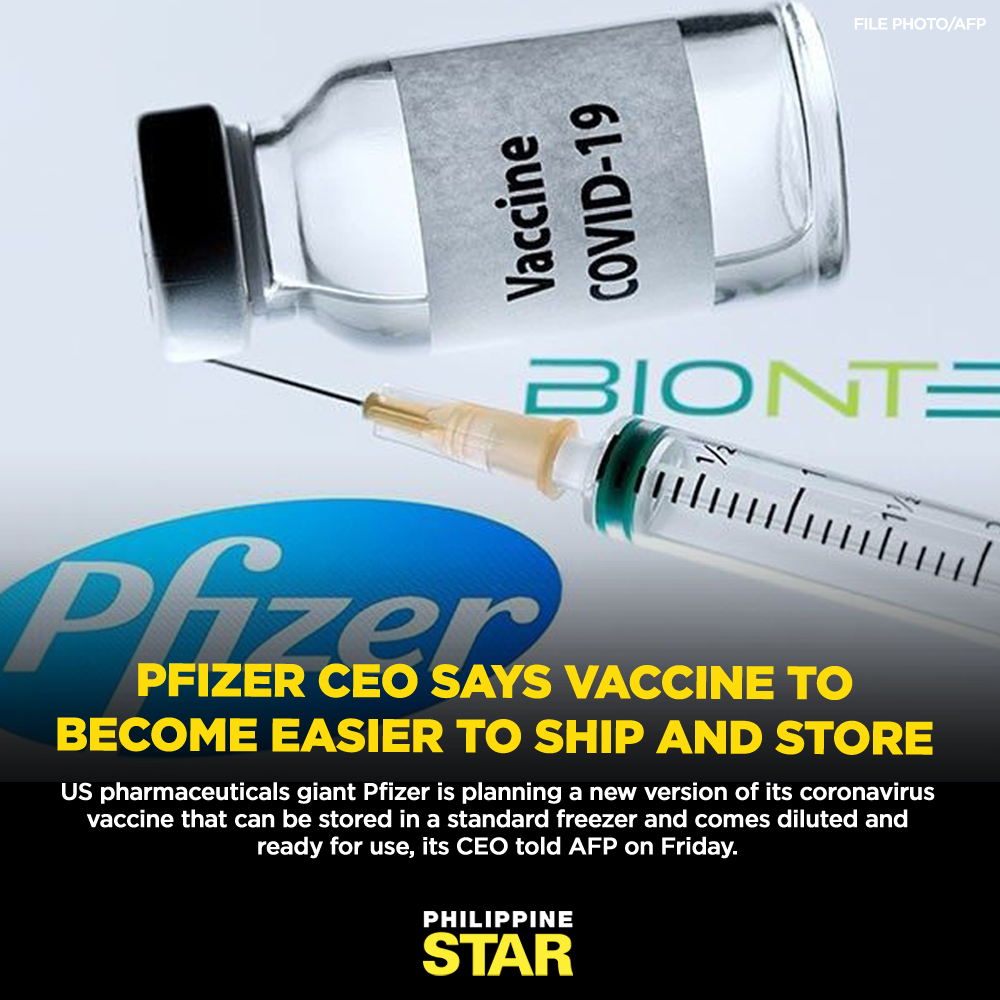 Philippine Star - The vaccine developed by Pfizer and...