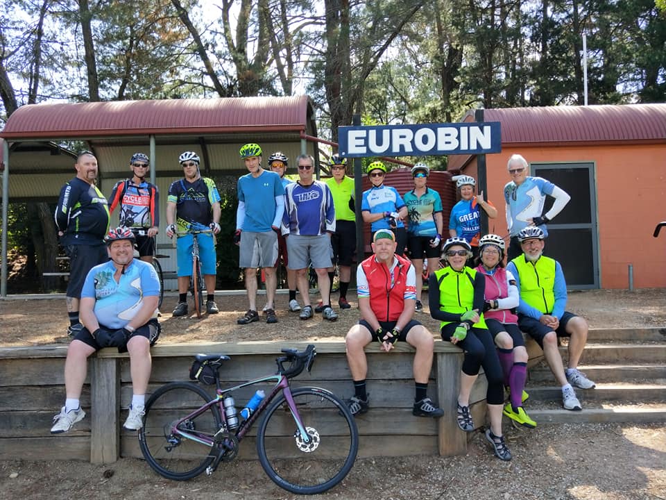 a bunch of NSW folks on a VIC rail... - Rail Trails for NSW