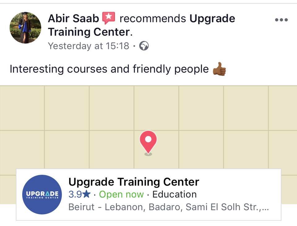 Upgrade Training Center | Beirut
