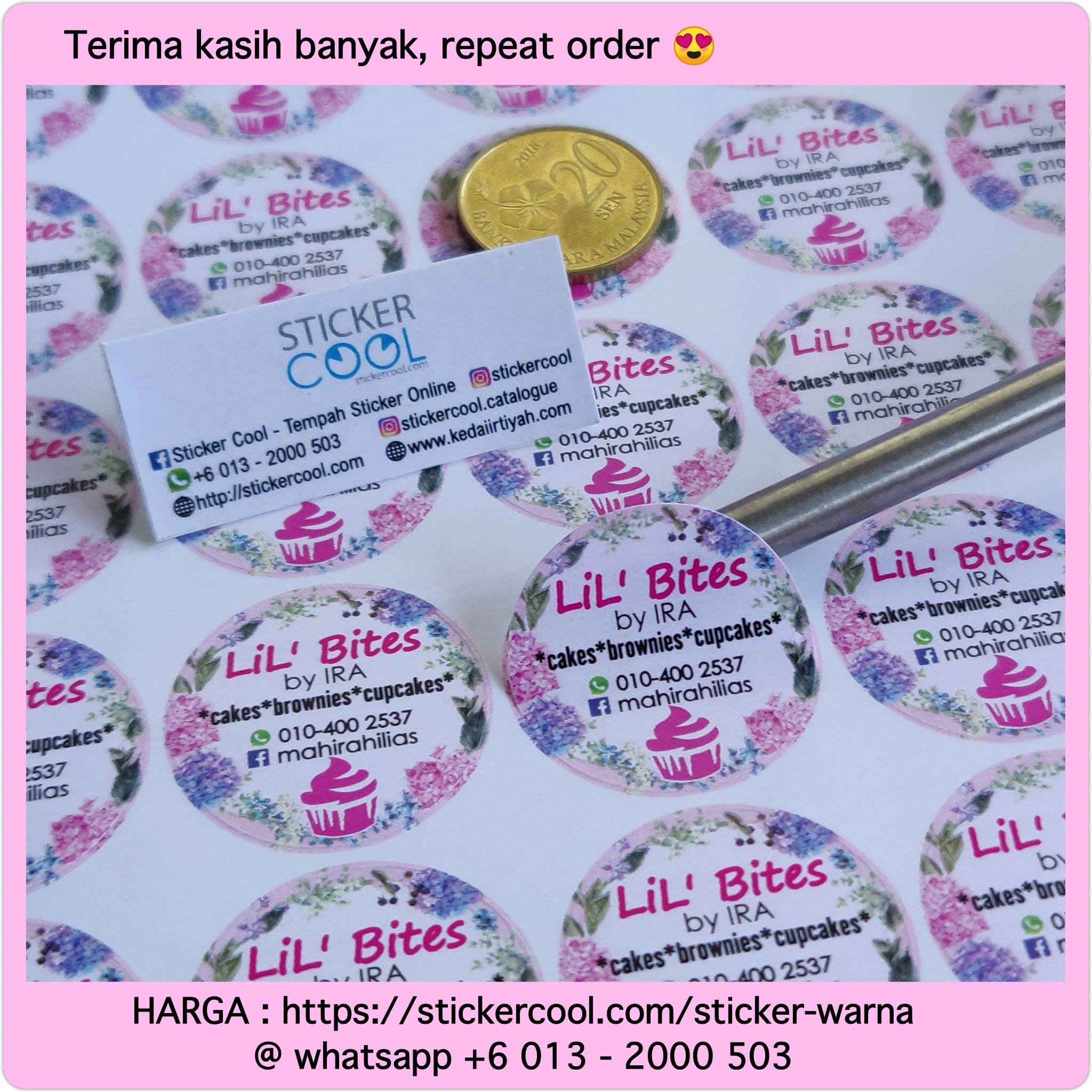Mari tempah sticker... - Sticker Cool - Tempah Sticker Online