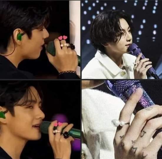 Our precious Taekook💜(Taekook world) | Taekook couple rings 🐰💜🐯 | Facebook