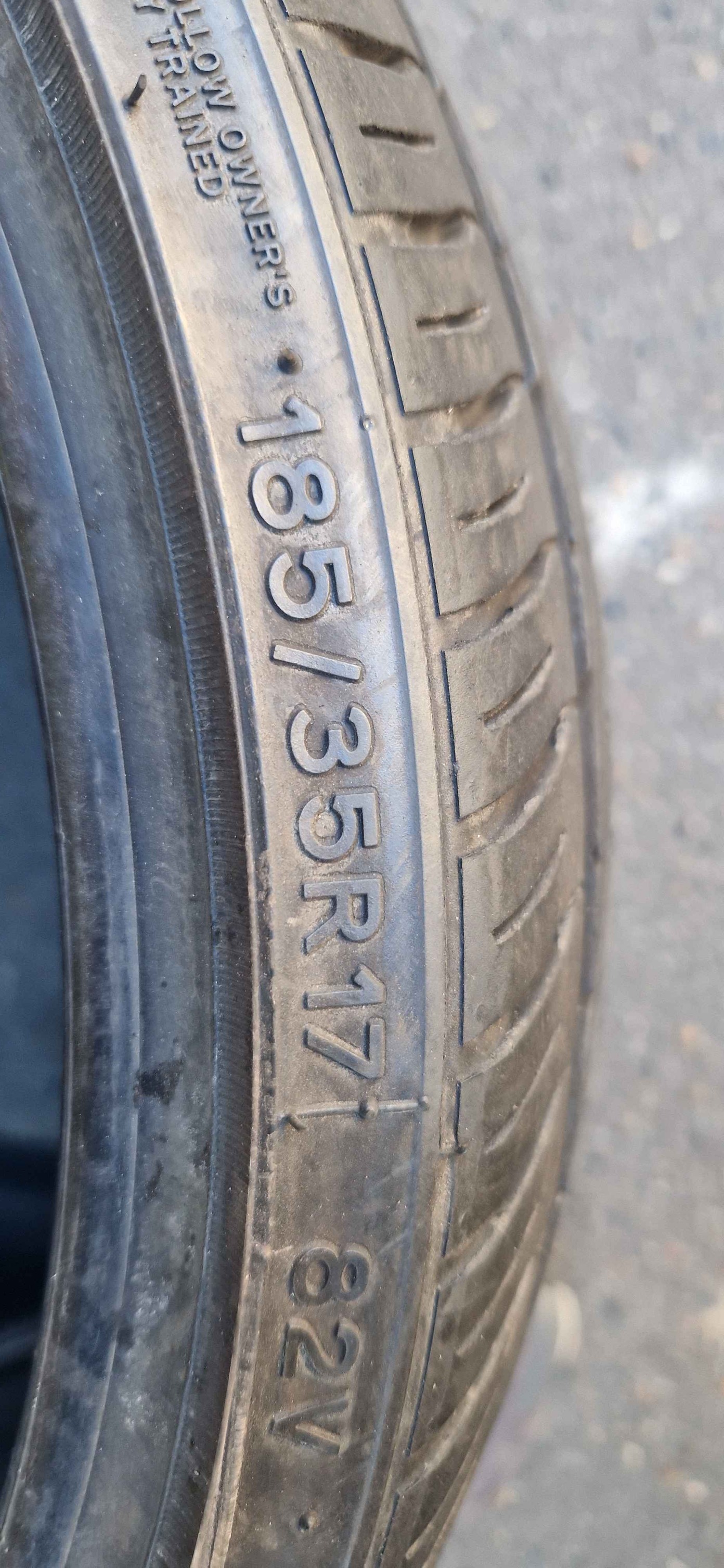4 pneus comme neuf 185/35/17 150€ pour les 4 - Car Wheels, Tires ...