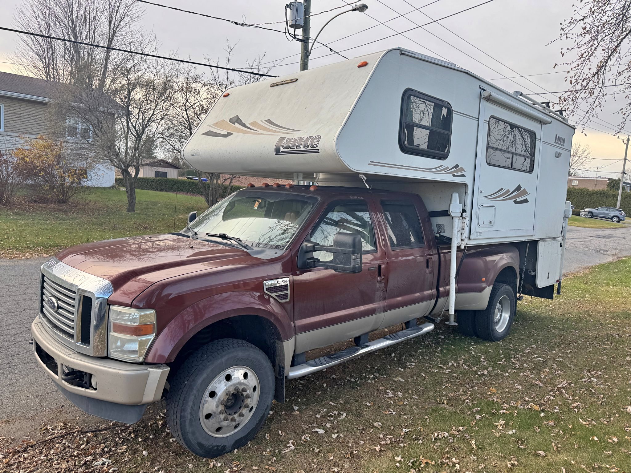 2008 Ford f450 lance camper 1191 2005 - RVs & Campers - Saint-Eustache ...