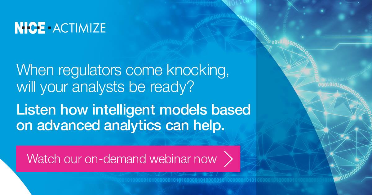 NICE Actimize - ON DEMAND WEBINAR: Learn how intelligent...