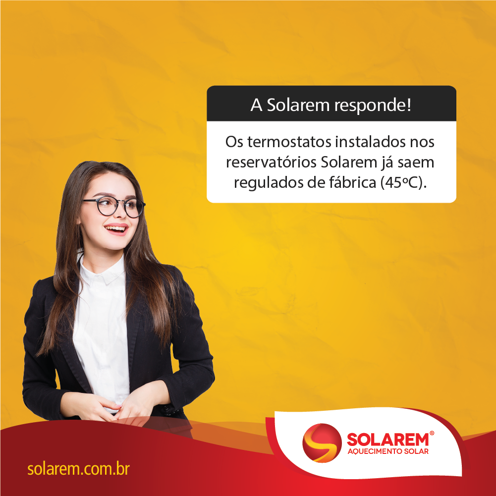 Solarem - A função do termostato no sistema de aquecimento...