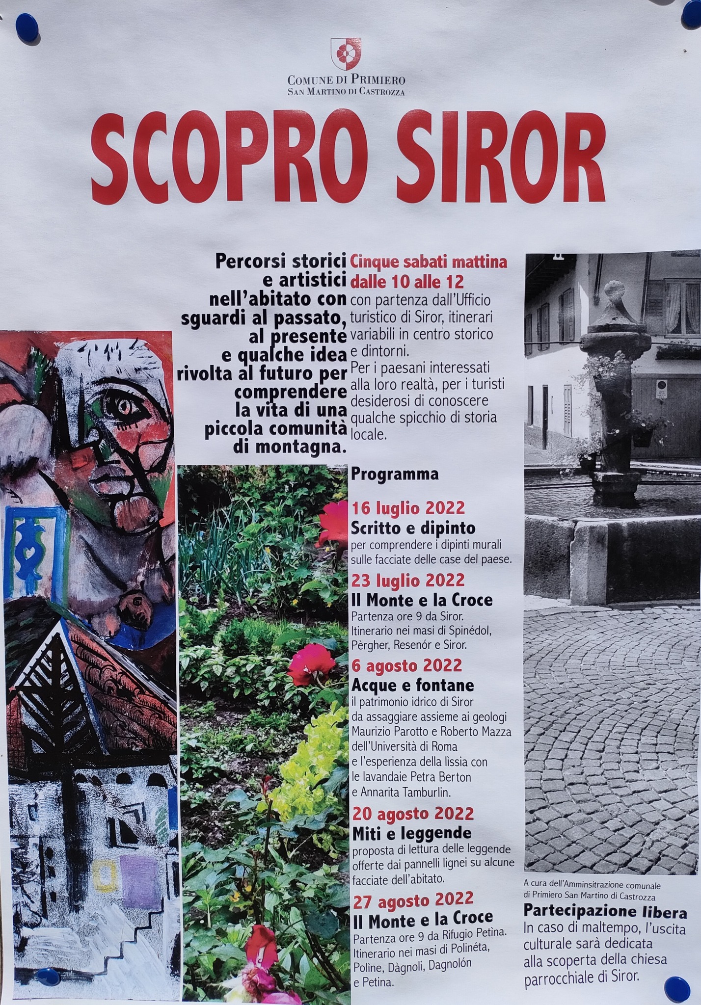 Comune - SCOPRO SIROR🔎 visite guidate alla scoperta della storia e ...