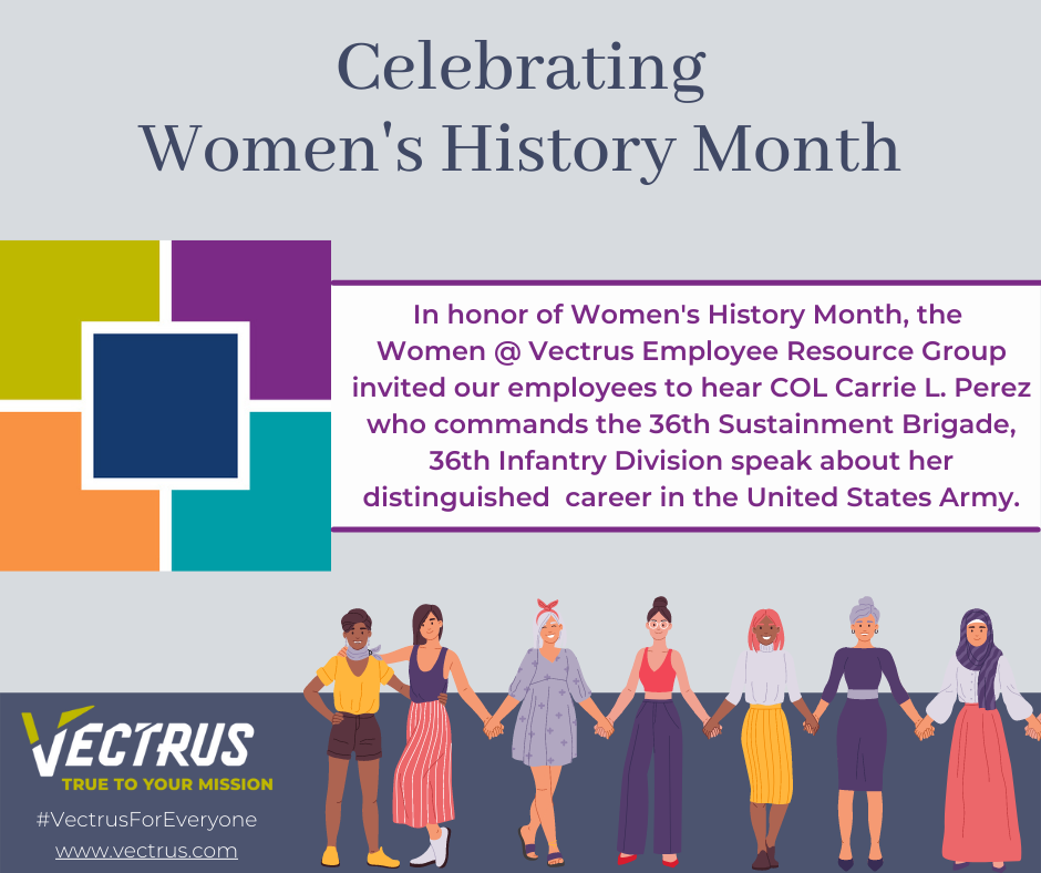 Vectrus - Vectrus continues to celebrate Women's History... | Facebook