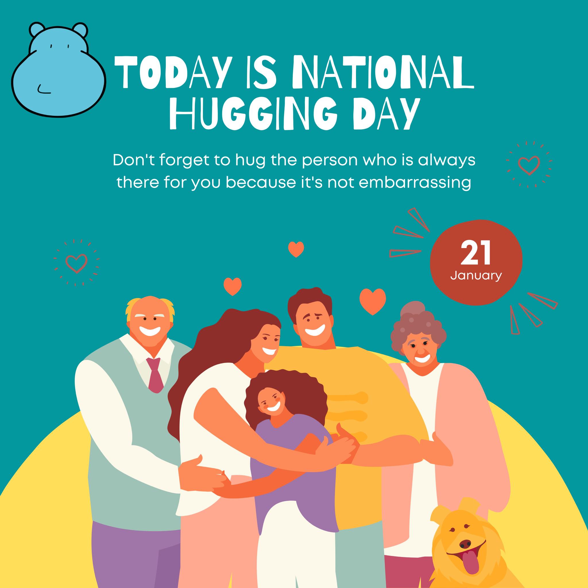 Hippo Romania - “ National Hugging Day is an annual event dedicated to ...