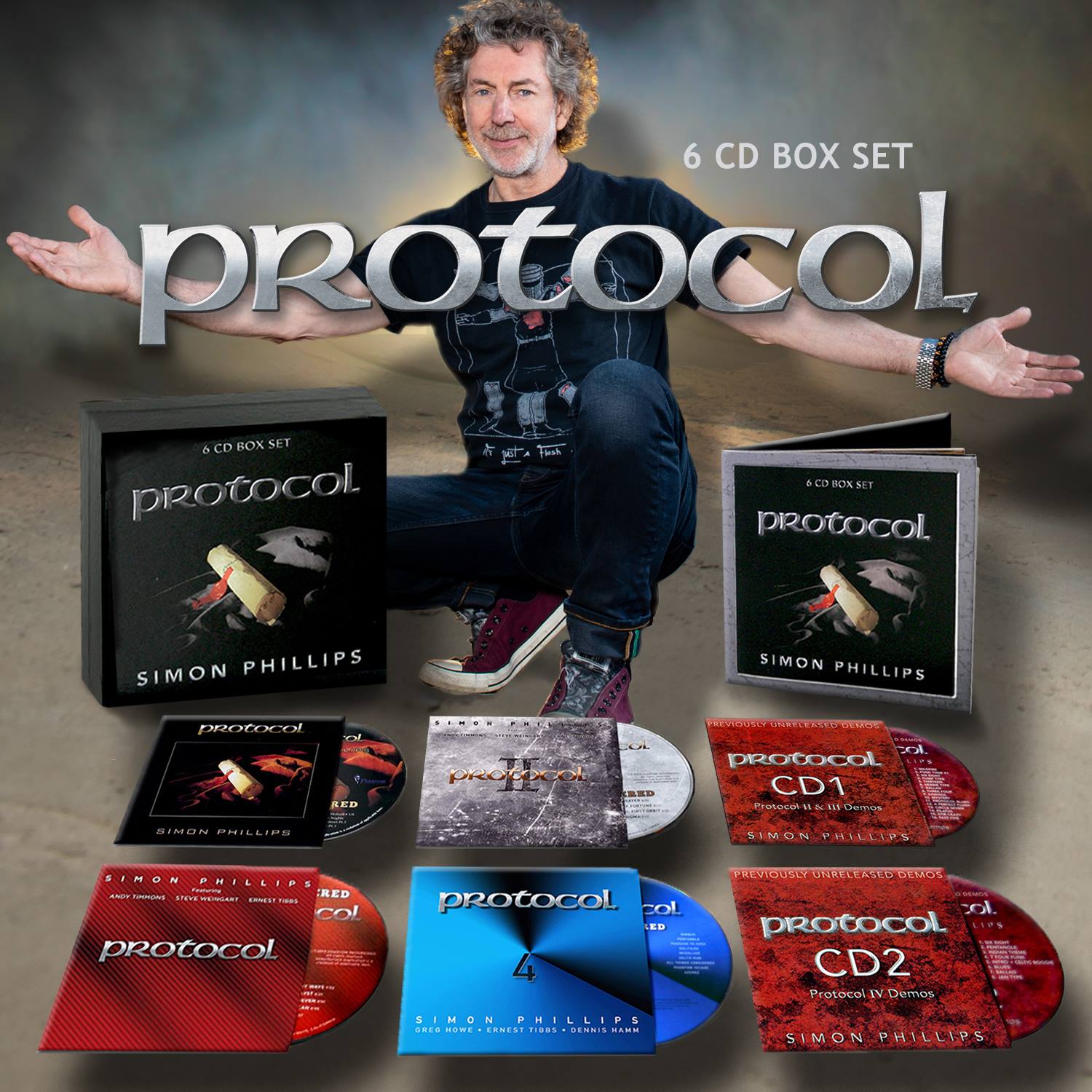 The new Protocol 6-CD box set will be on sale at each of