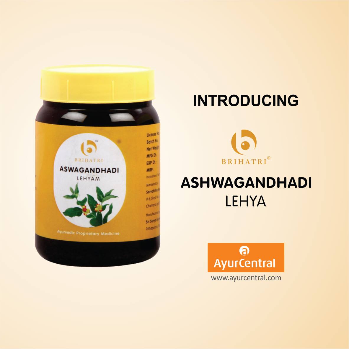 AyurCentral - INTRODUCING BRIHATRI ASHWAGANDHADI LEHYA...
