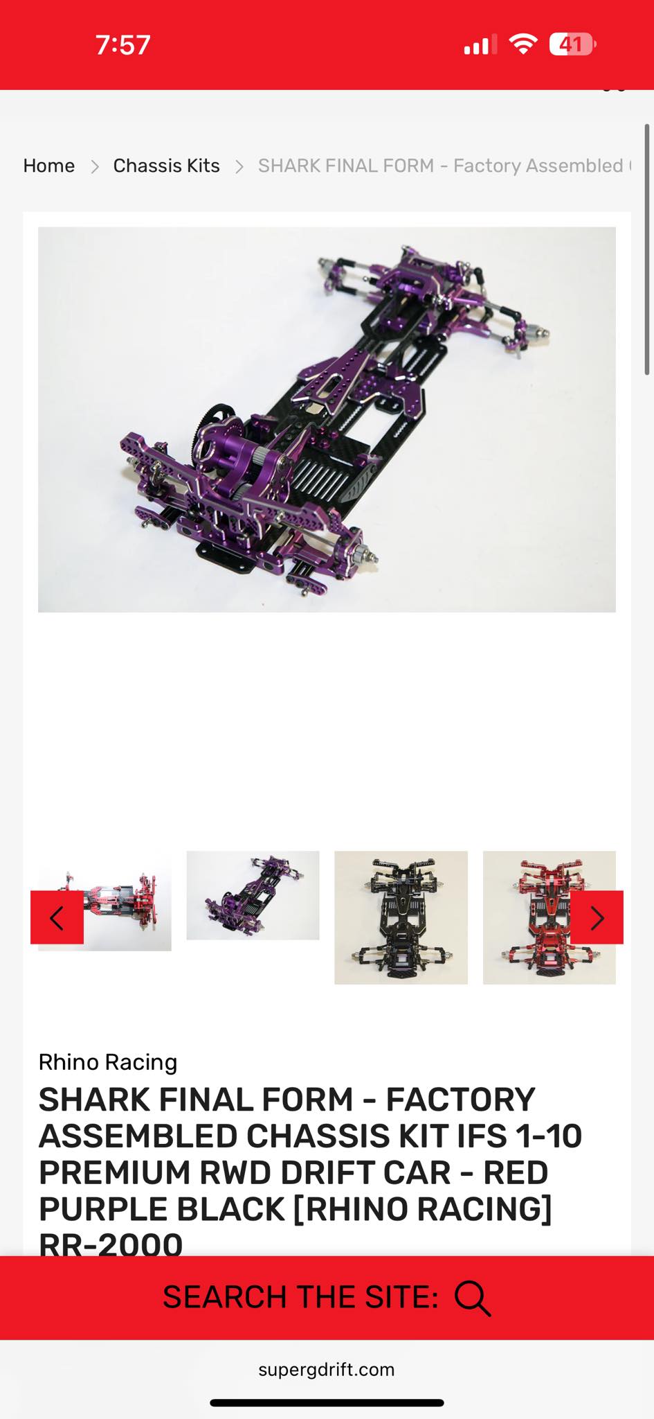 Feedback on SHARK FINAL FORM chassis for RWD drift cars?