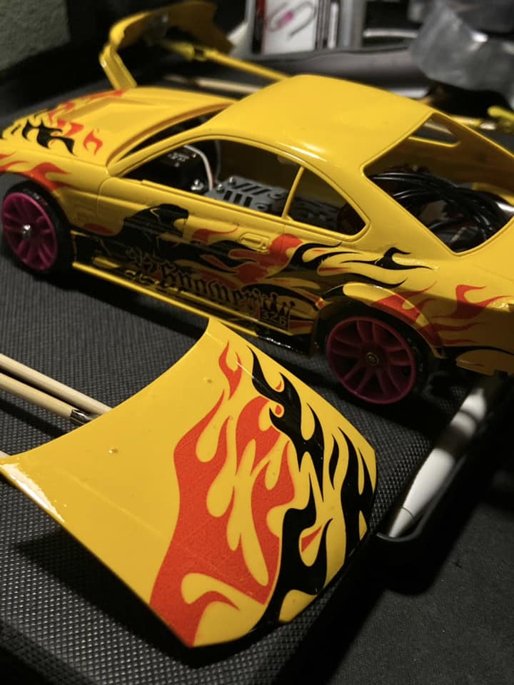 Yokomo Bee-R B324R 💛 1 of My favorite Yokomo body builds so far