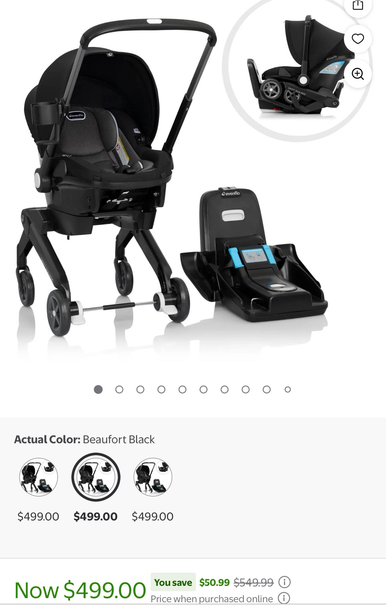 uppababy umbrella stroller minu V3 + Mesa V3 Travel System – Hazel & Fawn Rift Jig – St. filter_color_Rich Black and the stroller stands Color:Electric Indigo