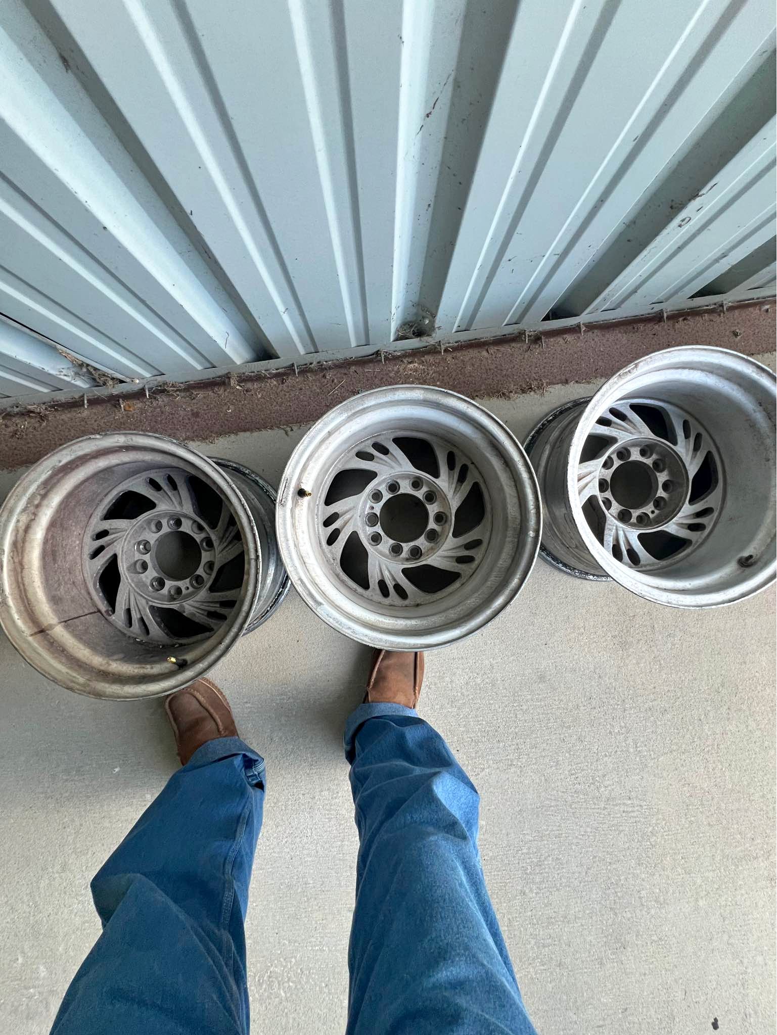 Four 15 x 10 aluminum rims - Car Wheels, Tires & Parts - Hawthorne ...