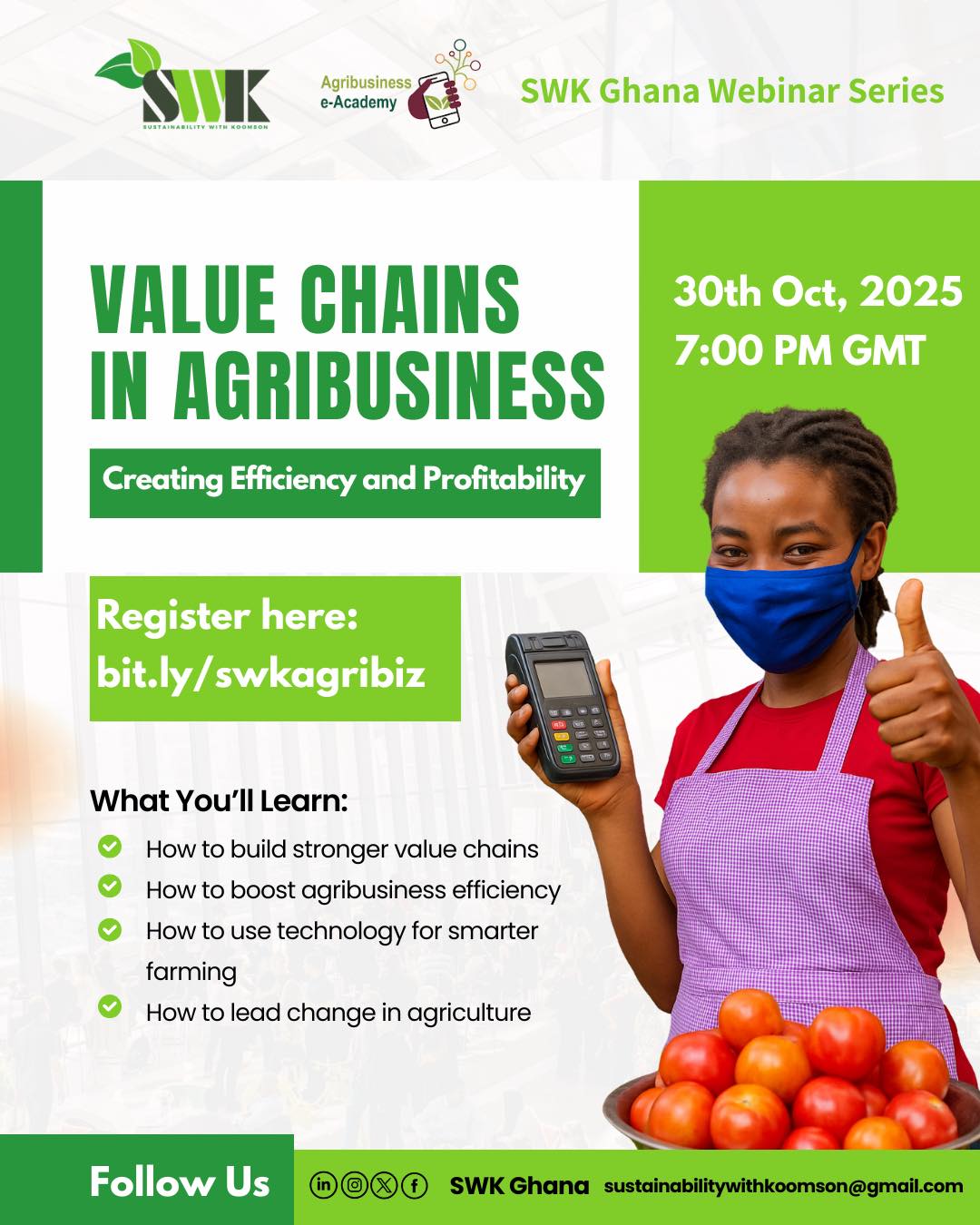 Frank - 🌾 Join the Sustainability with Koomson - SWK Agribusiness ...