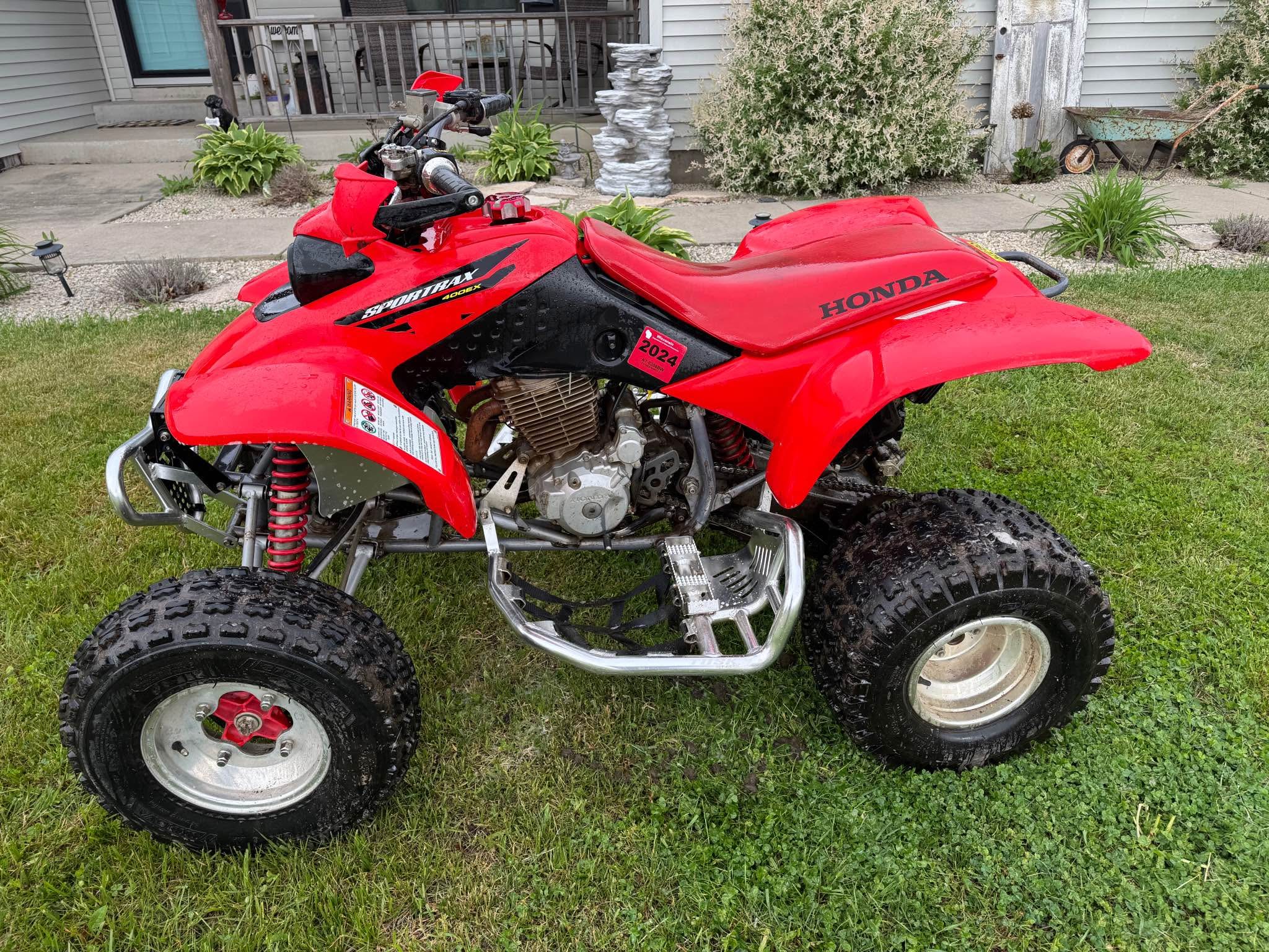 2004 400ex stock engine great condition always garage kept and adult ...