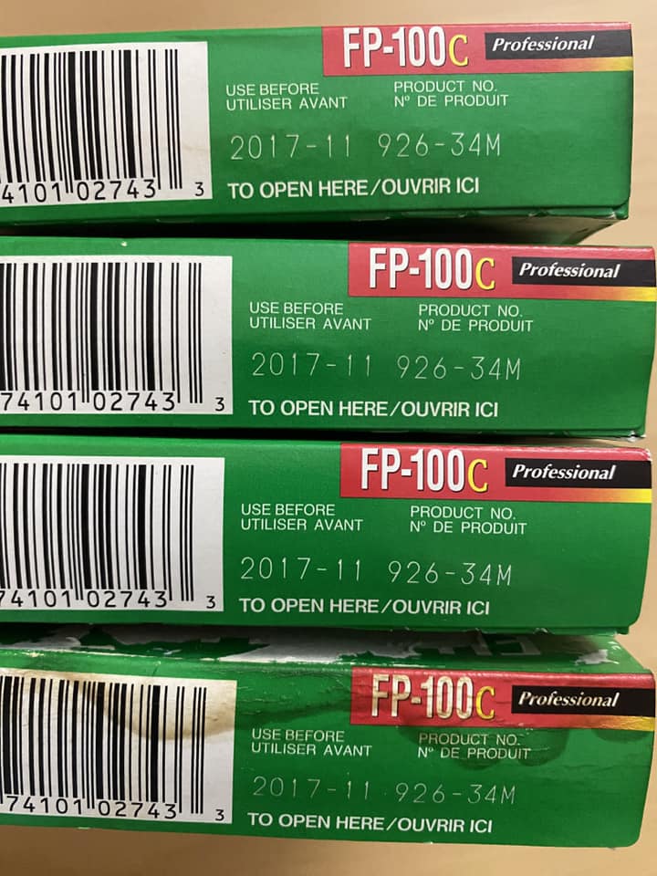 FP-100C film for sale, tested and working