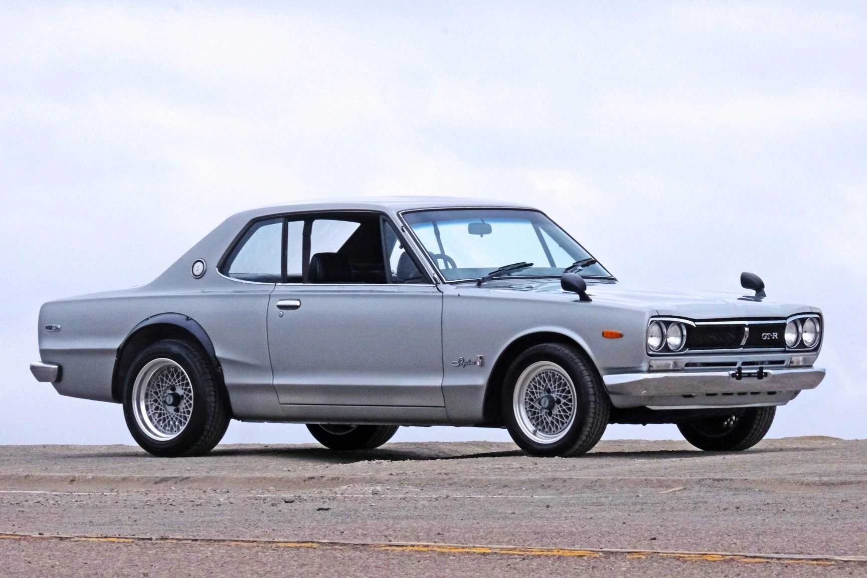 This is a 1971 Nissan Skyline KPGC10 2000GT-R chassis number 