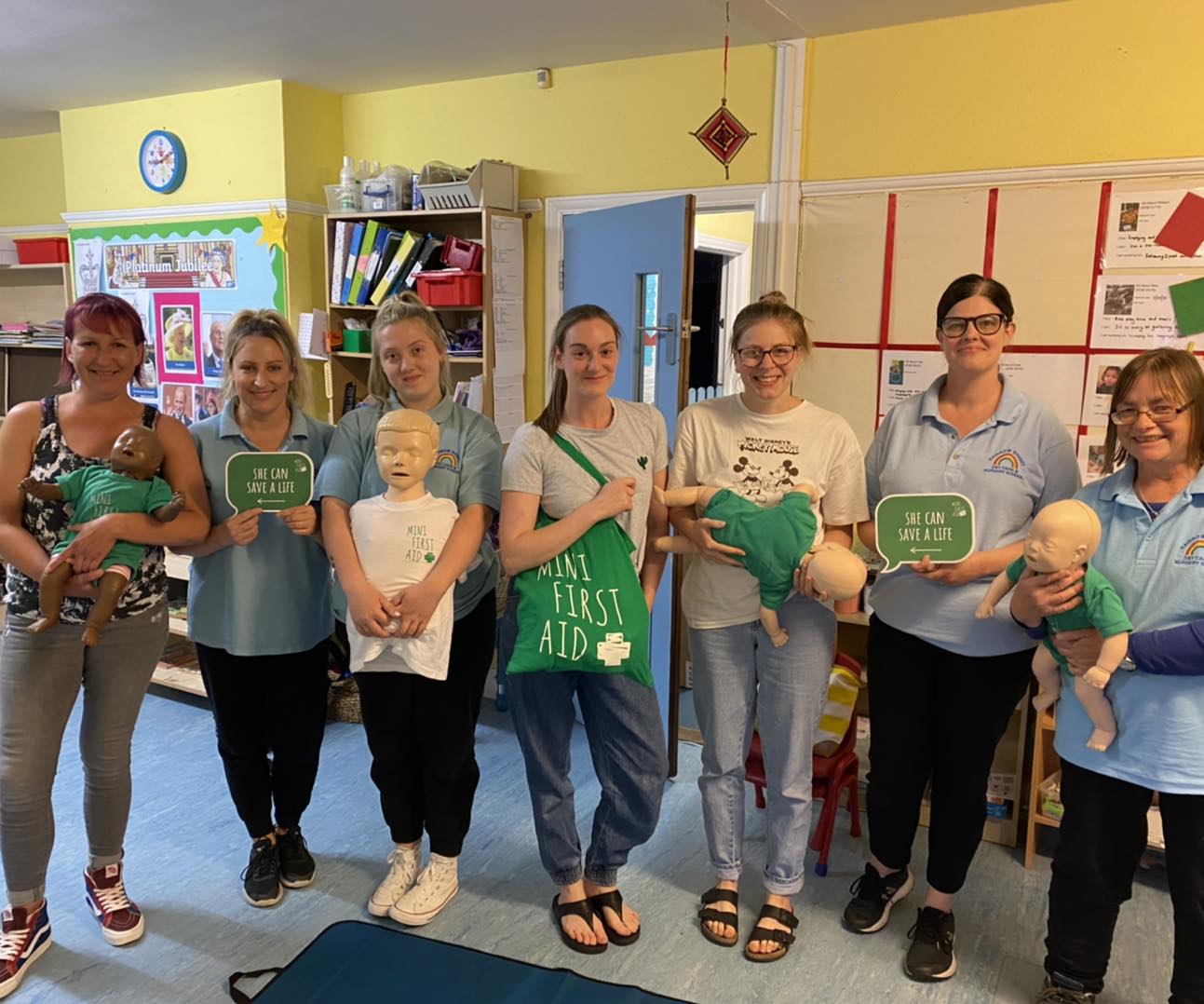 Well done to the staff at Rainbow... - Mini First Aid Suffolk
