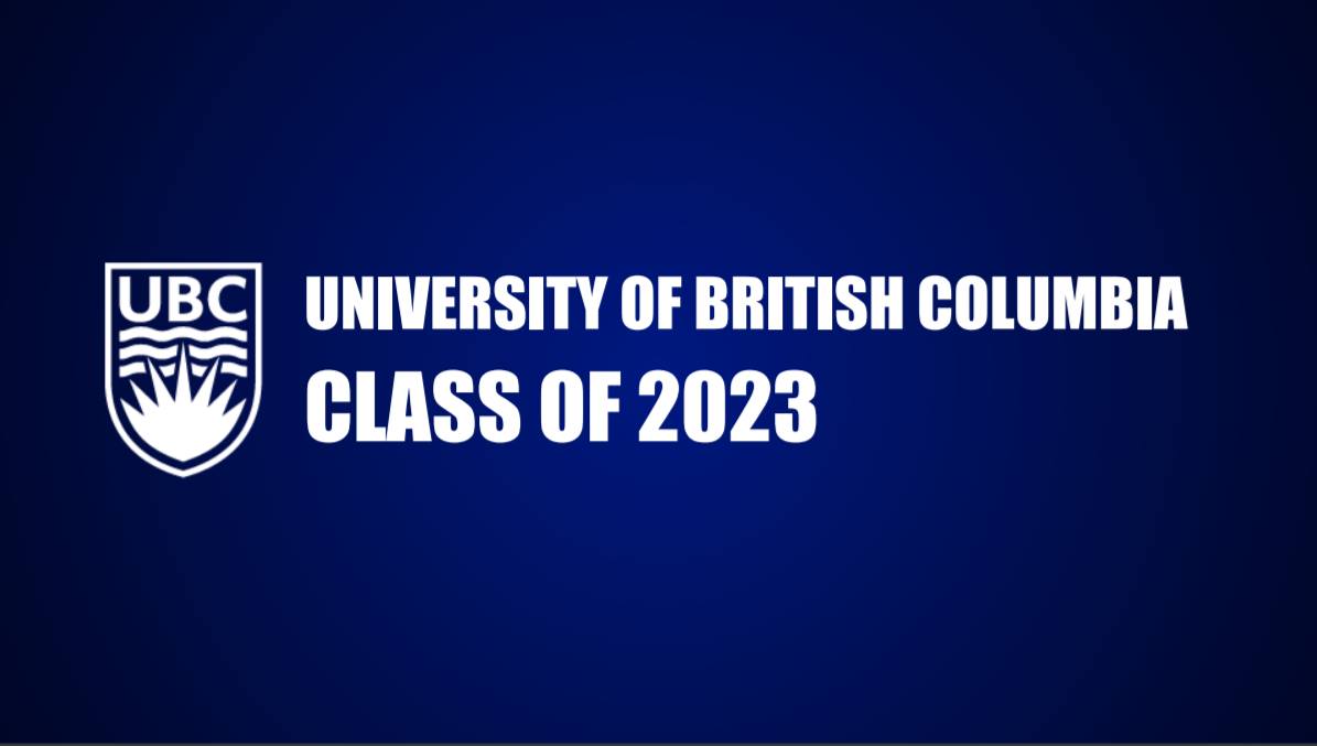 University of British Columbia UBC Class of 2023 (Official Group ...