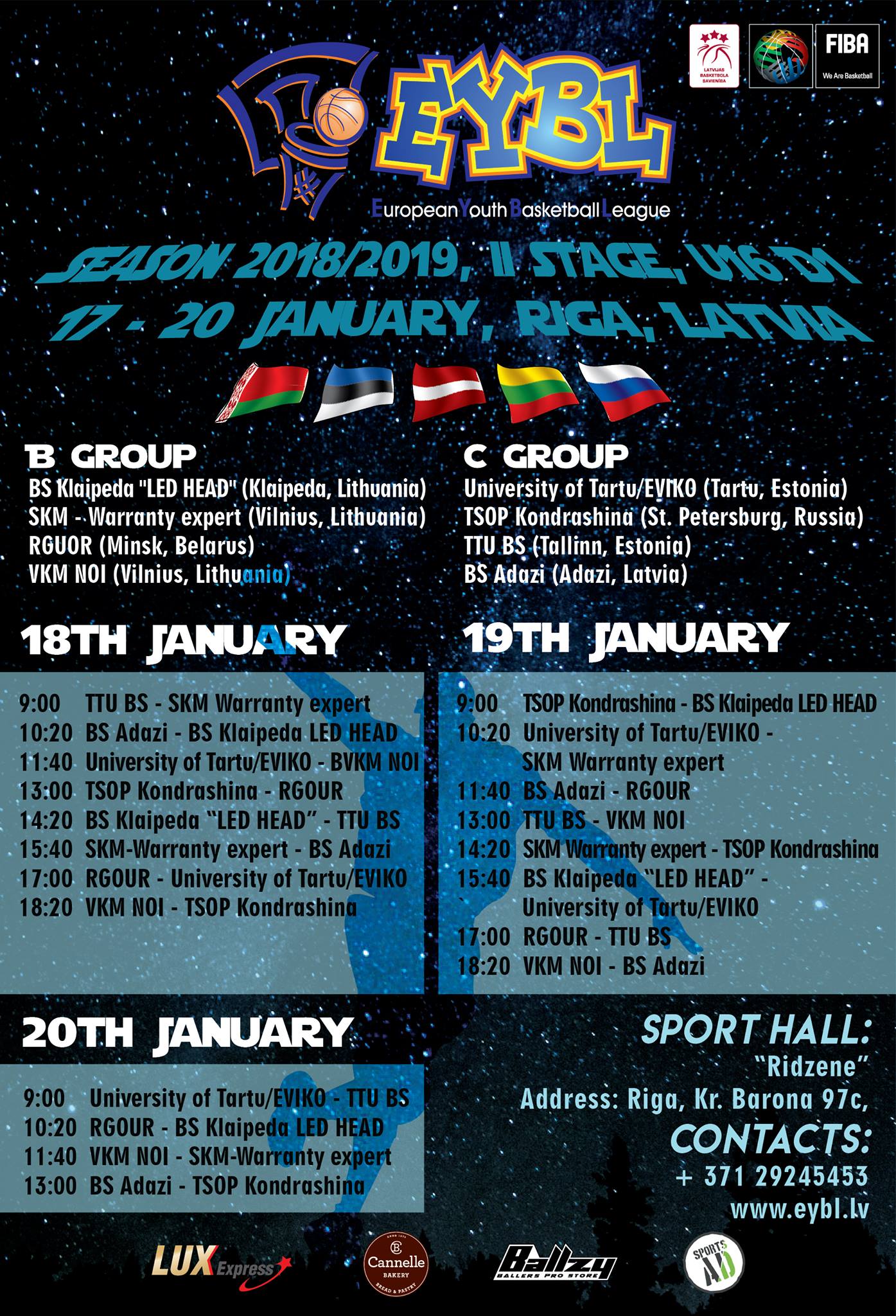 Eybl Lv Eybl U16 Ii Stage 17 20 01 2019 Riga Latvia Facebook