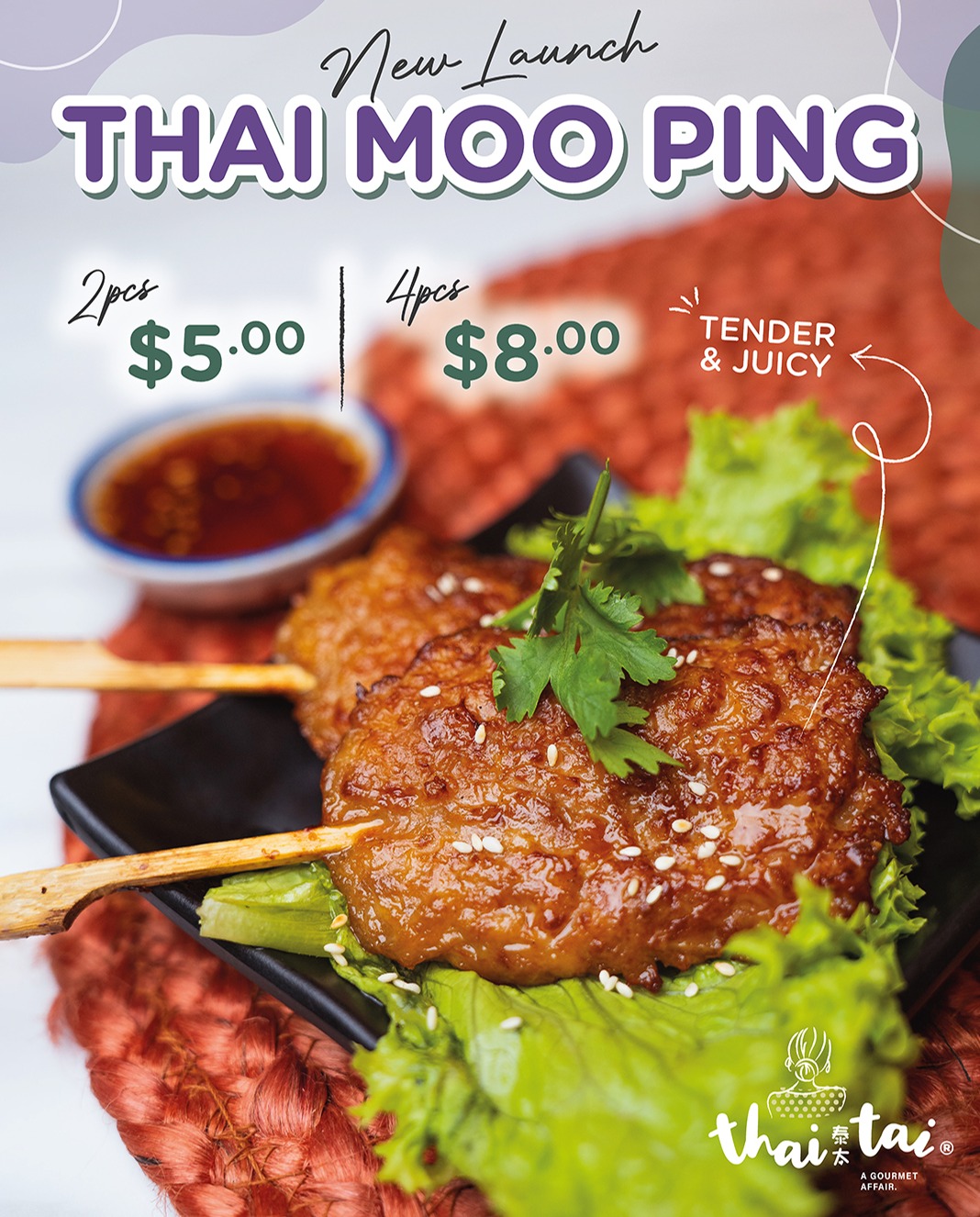Thai Tai 泰太 - Bringing you a taste of Thailand, our Tender and Juicy ...