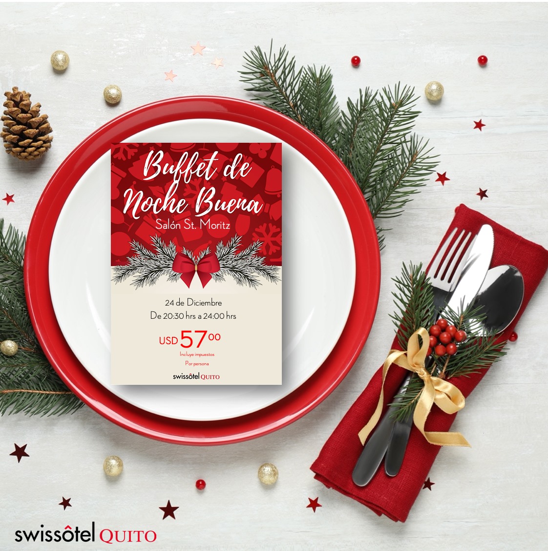 Swissôtel Quito - Celebra la Noche Buena al estilo Swiss,... | Facebook