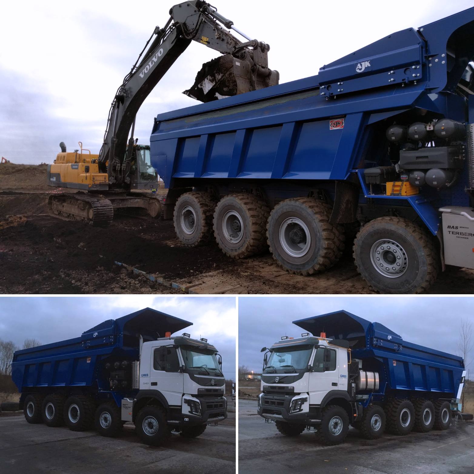 Last month, two Volvo FMX 10x6 pushers... - BAS Mining Trucks | Facebook