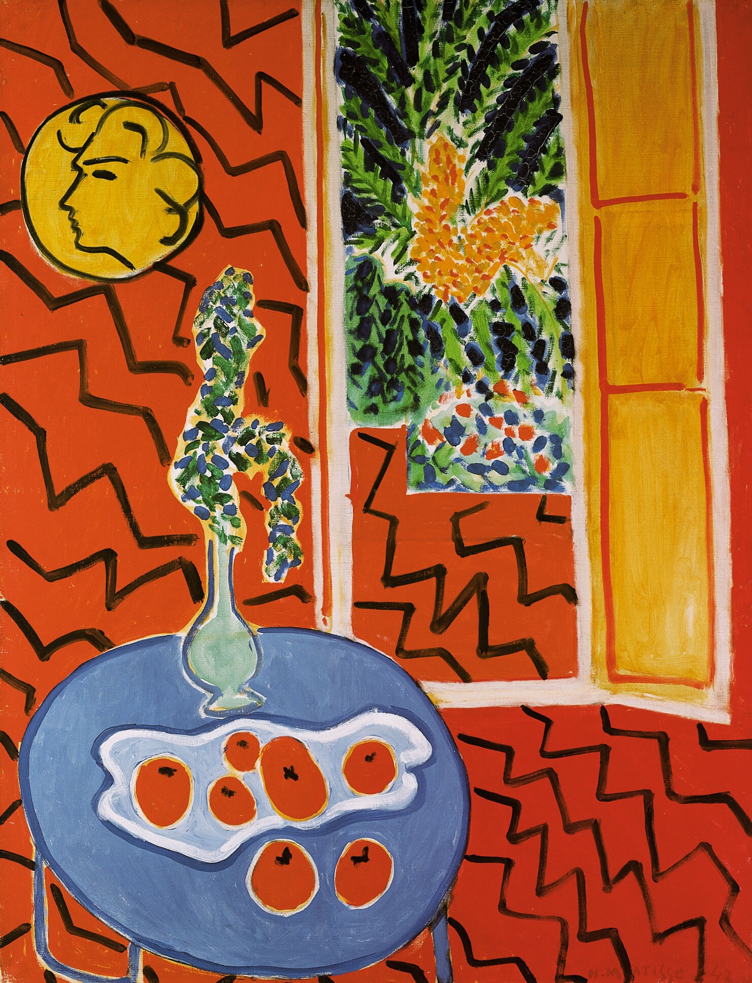 Henri Matisse | Petit Intérieur Bleu (Little Blue Interior) | 1952