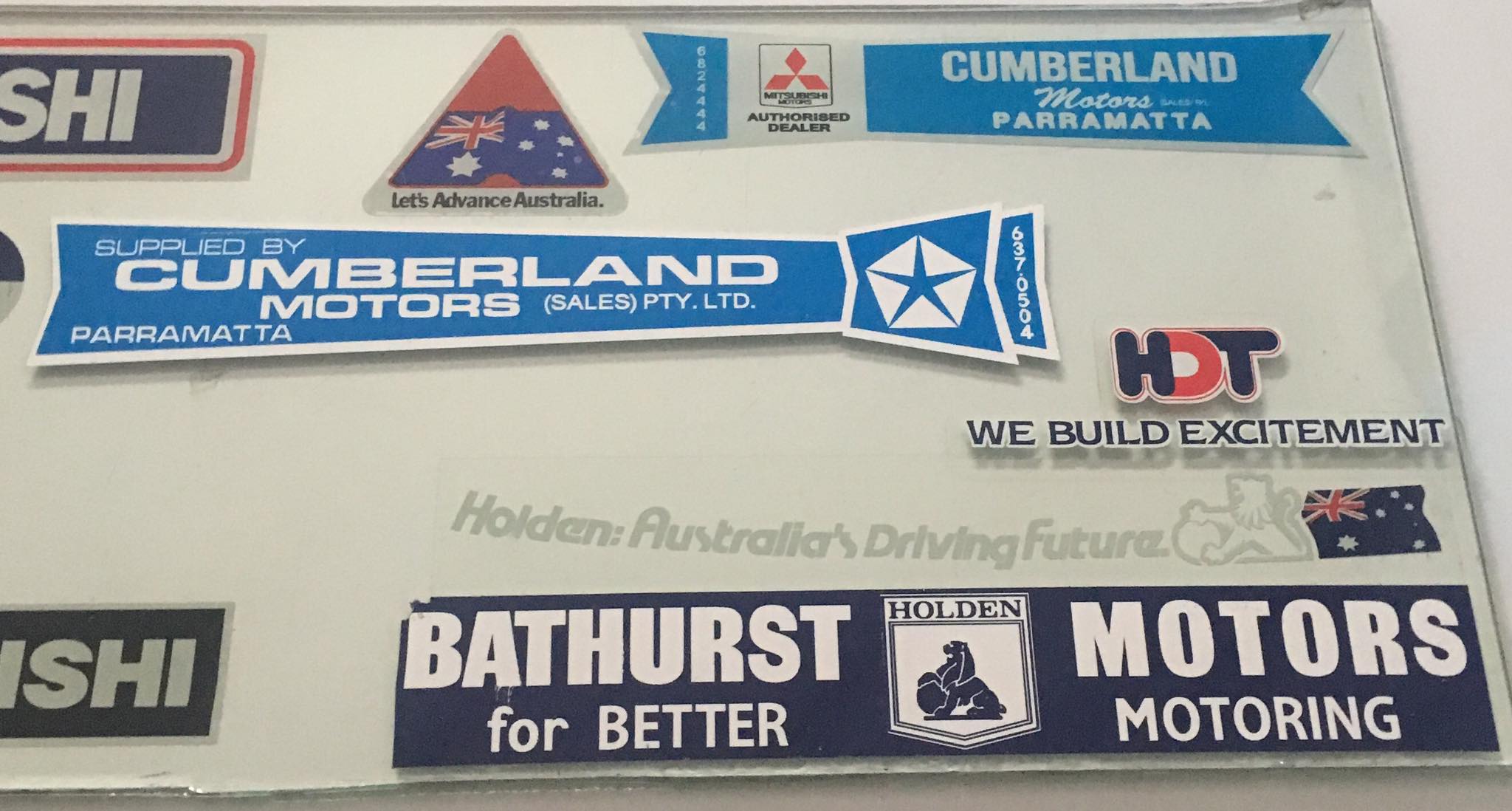 We... - Reproduction and custom vehicle stickers Australia