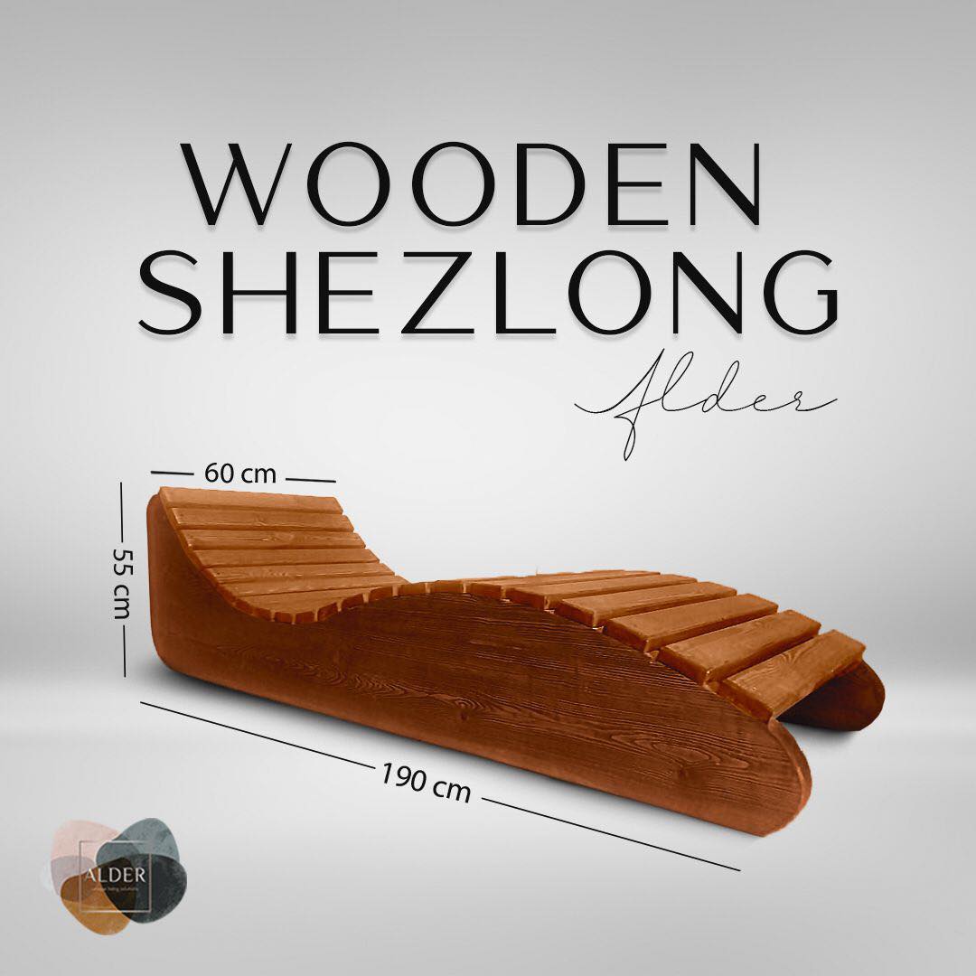Alder - Make your own world with our Wooden Shezlong, it's... | Facebook