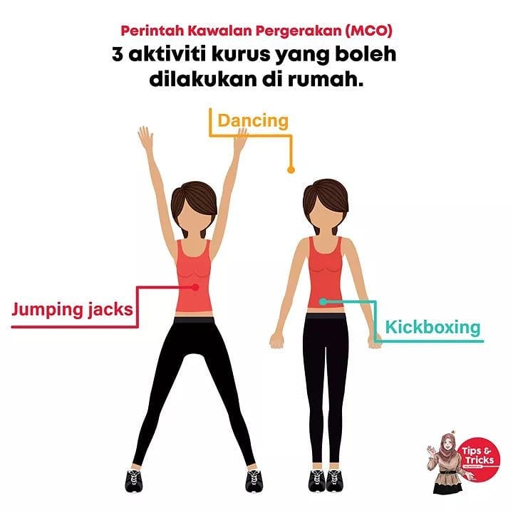Scarletzzy Antara Aktiviti Yang You Boleh Buat Untuk Kuruskan Badan Sepanjang Pkp Cuba Untuk Banyak Buat Pergerakan Supaya You All Boleh Kekalkan Metabolism You All Jangan Biarkan Metabolism You