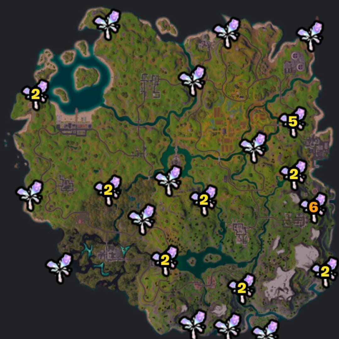 Fortnite Community | All permanent rift locations. | Facebook