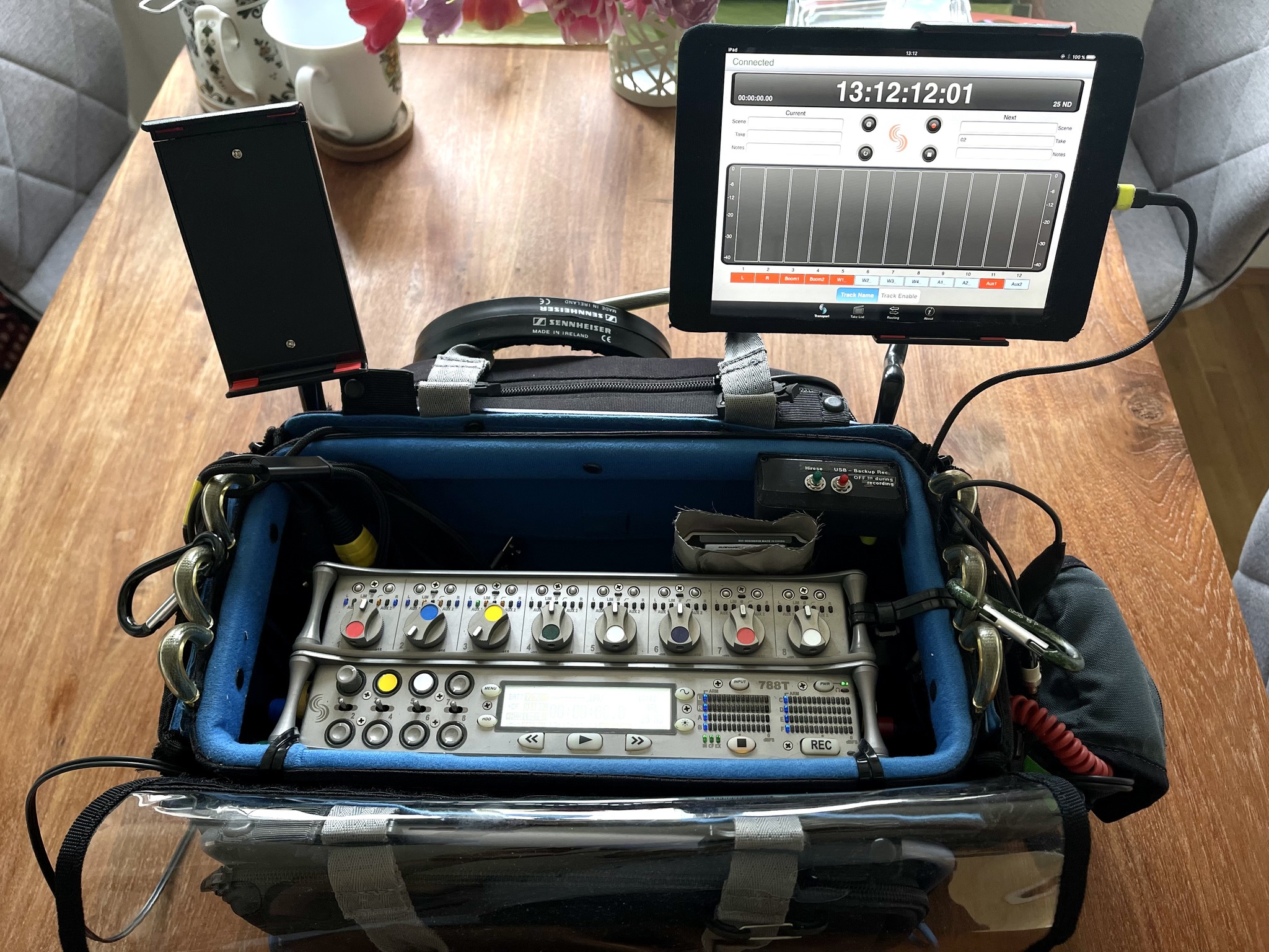 Using a CF card adapter with a Roland VS 880 recorder