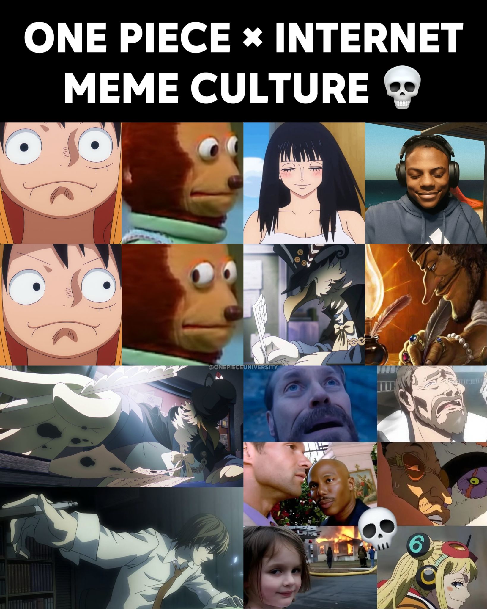 Community praised for original One Piece crossover memes