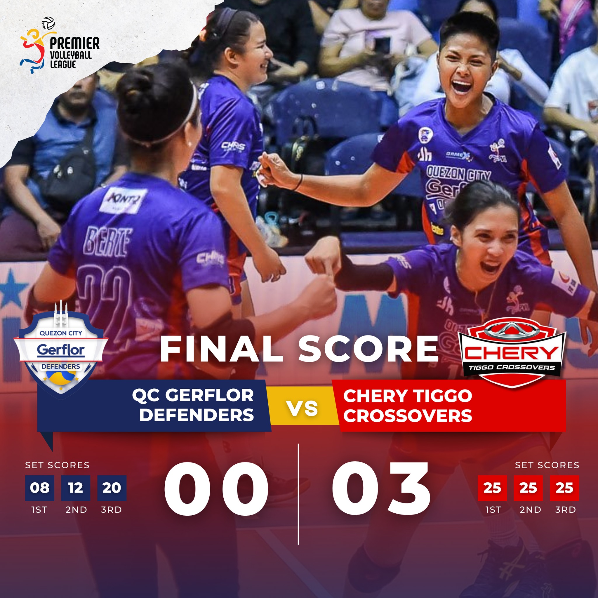 It was a good game! 🏐... - Quezon City Gerflor Defenders