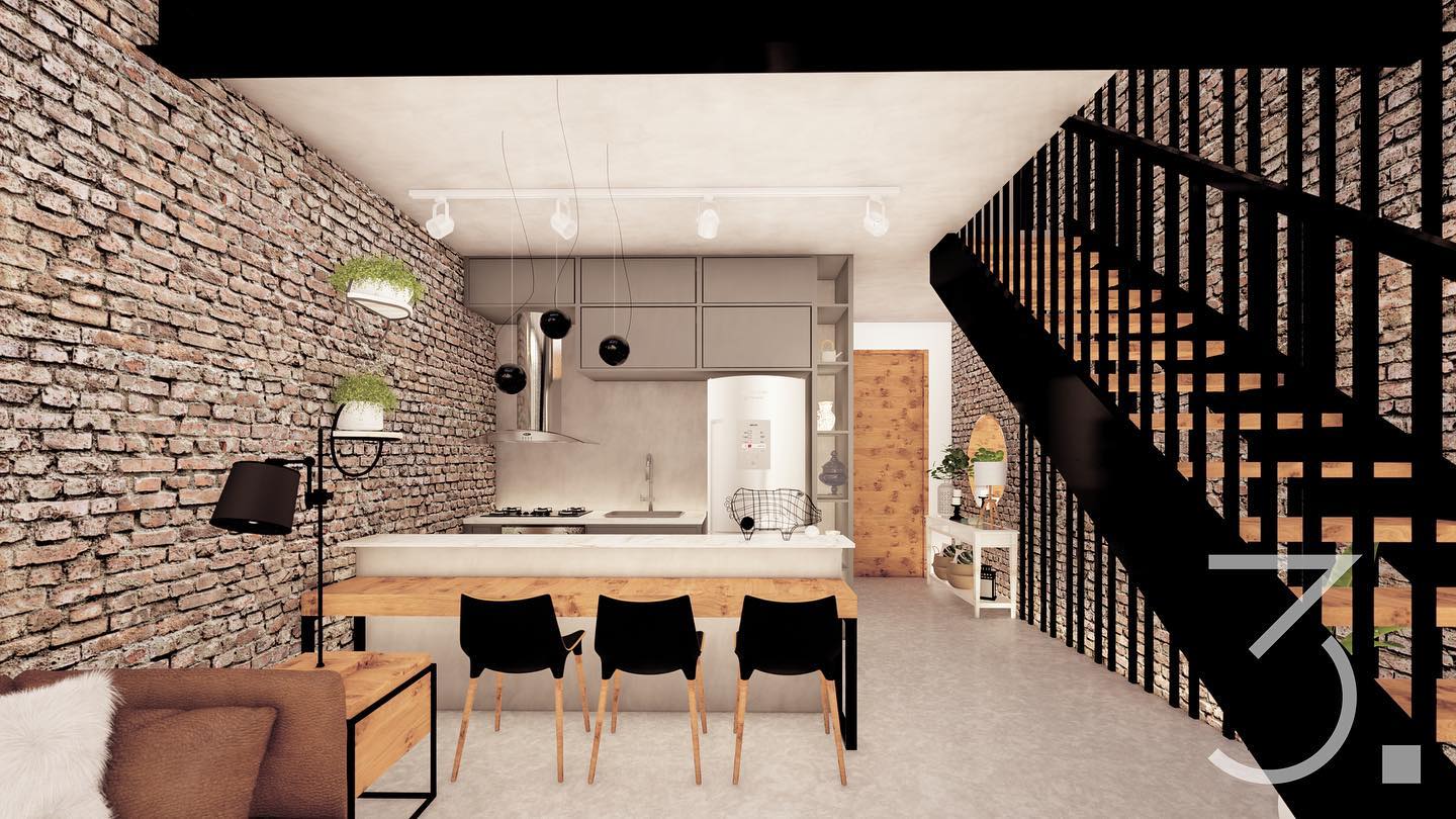PROJETO L.S- Cozinha Loft ️... - 3. Estúdio de Arquitetura | Facebook