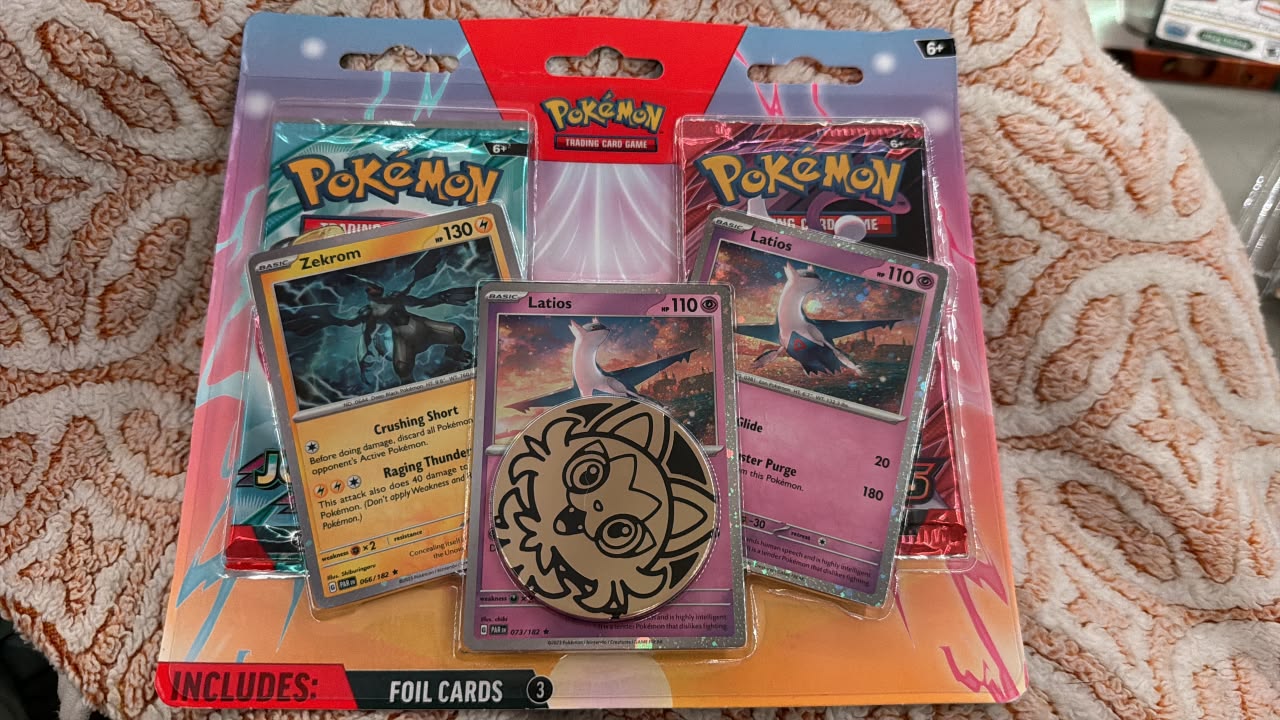 walmart pokemon promo card Day 2026 Collection Iron Boulder ex Pikachu Promo