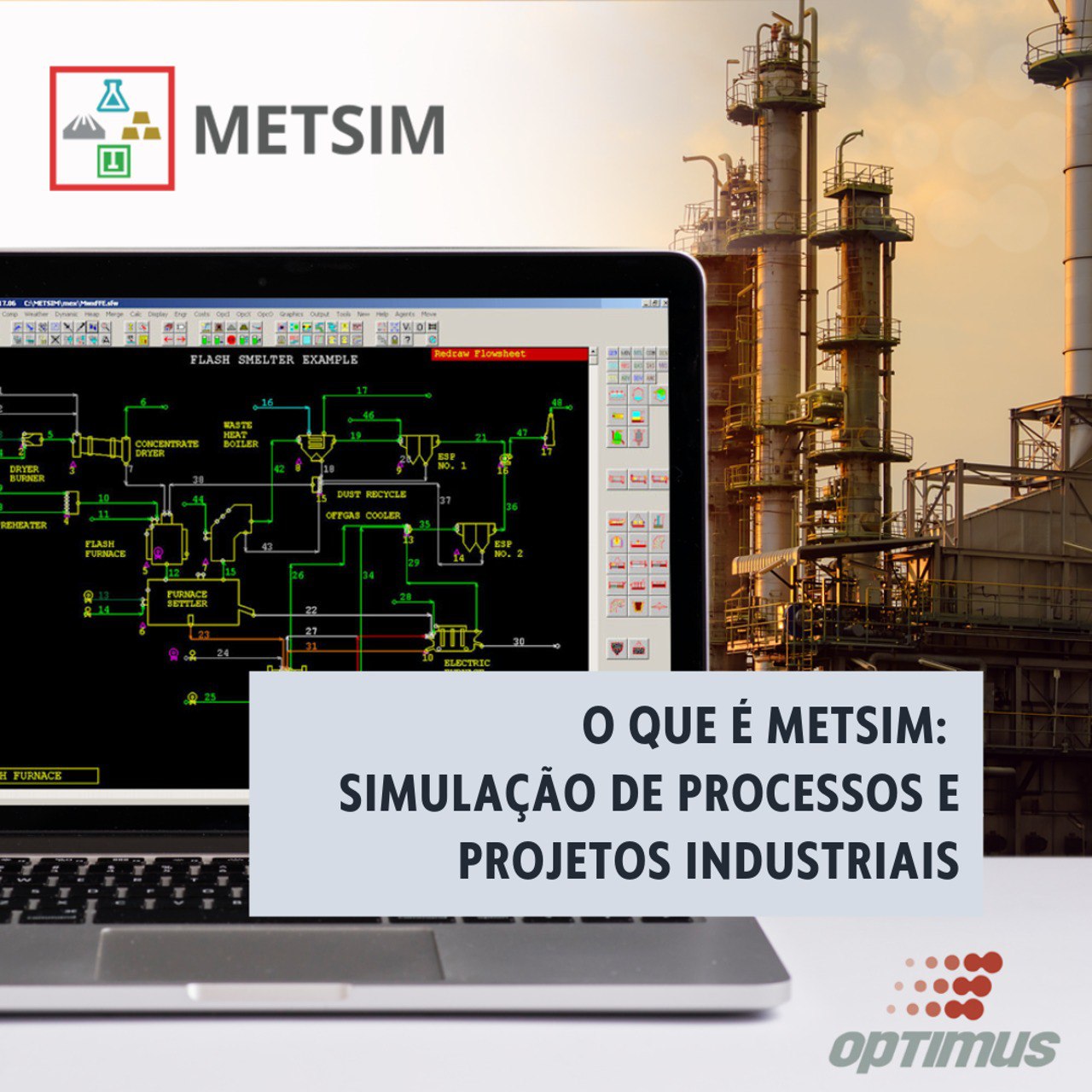 Optimus - O METSIM é um simulador dinâmico que projeta e...