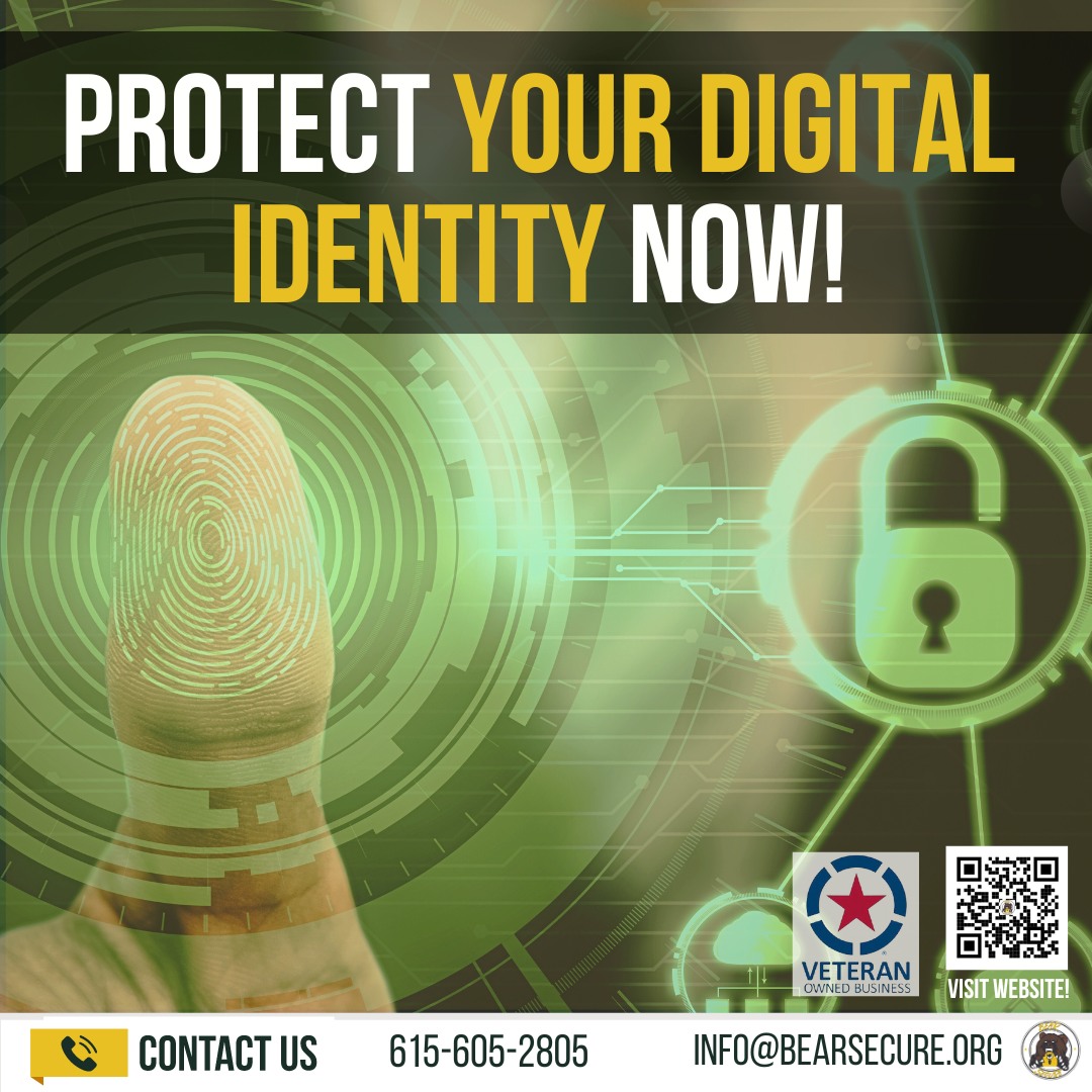 Visual Reference: Bear Safeguard Your Digital Identity Our Advanced Digital